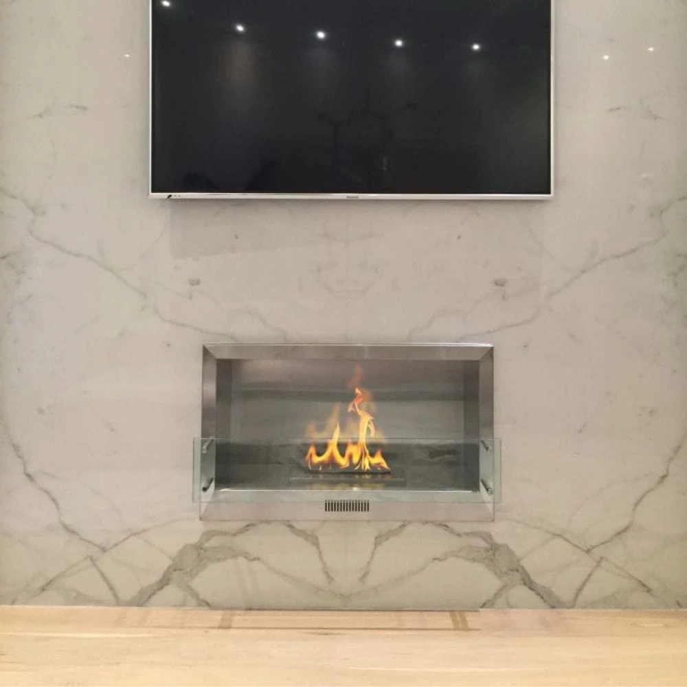 The Bio Flame 38-Inch Firebox SS Built-in Ethanol Fireplace 4 The Bio Flame 38-Inch Firebox SS Built-in Ethanol Fireplace - Image 4