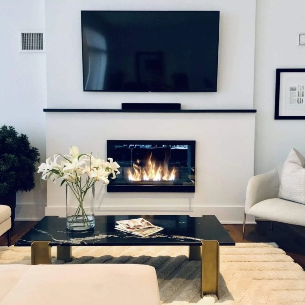 The Bio Flame 38-Inch Firebox SS Built-in Ethanol Fireplace 6 The Bio Flame 38-Inch Firebox SS Built-in Ethanol Fireplace - Image 6