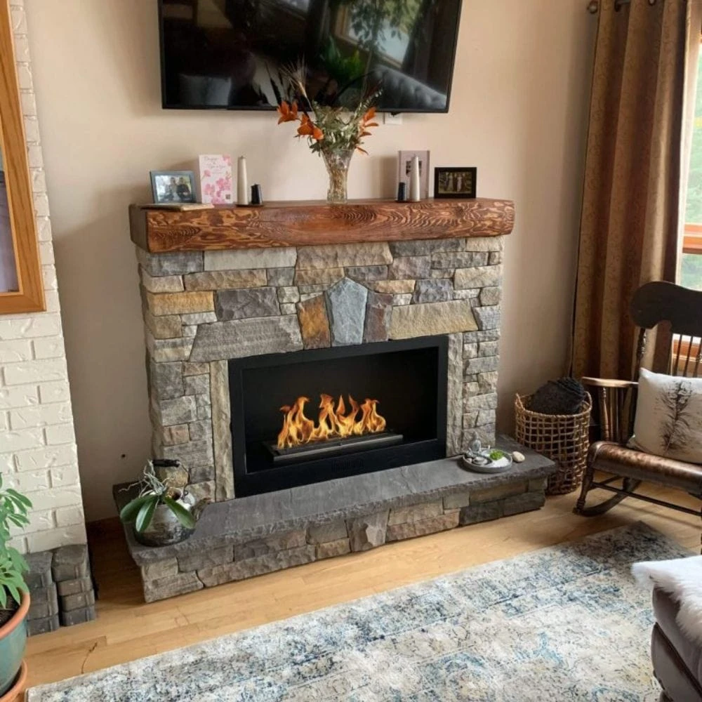 The Bio Flame 38-Inch Firebox SS Built-in Ethanol Fireplace 7 The Bio Flame 38-Inch Firebox SS Built-in Ethanol Fireplace - Image 7