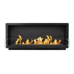 The Bio Flame 60-Inch Smart Firebox SS - Built-in Ethanol Fireplace -Dimplex Officials the bio flame 60 inch smart firebox ss built in ethanol fireplace 29111245701214