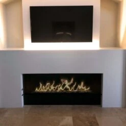 The Bio Flame 72-Inch Firebox SS - Built-in Ethanol Fireplace -Dimplex Officials the bio flame 72 inch firebox ss built in ethanol fireplace 29722671841374
