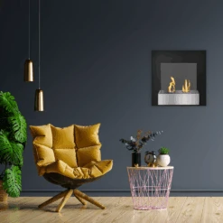 The Bio Flame Pure 24-Inch Wall Mounted Ethanol Fireplace -Dimplex Officials the bio flame pure 24 inch wall mounted ethanol fireplace pure 826771161753 29238922969182