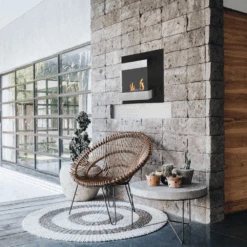 The Bio Flame Pure 24-Inch Wall Mounted Ethanol Fireplace -Dimplex Officials the bio flame pure 24 inch wall mounted ethanol fireplace pure 826771161753 29238923001950