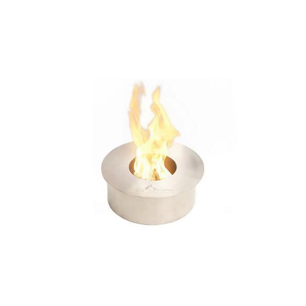 The Bio Flame 13-Inch Round Ethanol Fireplace Burner, Indoor/Outdoor 1 The Bio Flame 13-Inch Round Ethanol Fireplace Burner, Indoor/Outdoor