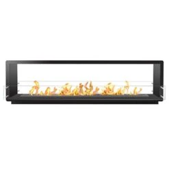 The Bio Flame 96-Inch Smart Firebox DS - See-Though Ethanol Fireplace 5 The Bio Flame 96-Inch Smart Firebox DS - See-Though Ethanol Fireplace -Dimplex Officials the bio flame the bio flame 96 smart firebox ds see though ethanol fireplace black 72 burner 13505230143582