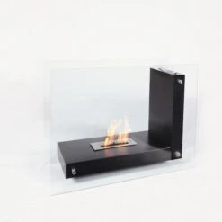 The Bio Flame Allure 47-Inch Free Standing Ethanol Fireplace -Dimplex Officials the bio flame the bio flame allure 47 free standing ethanol fireplace 19961942403