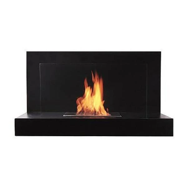 The Bio Flame Lotte 35-Inch Black Wall Mounted Ethanol Fireplace 1 The Bio Flame Lotte 35-Inch Black Wall Mounted Ethanol Fireplace