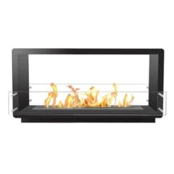 The Bio Flame XL Smart Firebox DS 53-Inch See-Thru Ethanol Fireplace -Dimplex Officials the bio flame xl smart firebox ds 53 inch see thru ethanol fireplace 29113554567262