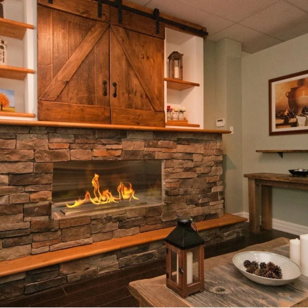 The Bio Flame XL Smart Firebox SS 53-Inch Built-in Ethanol Fireplace 3 The Bio Flame XL Smart Firebox SS 53-Inch Built-in Ethanol Fireplace - Image 3