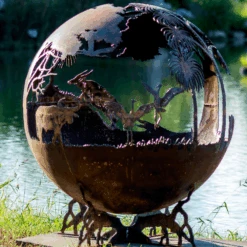 The Fire Pit Gallery 37-Inch Australian Outback Steel Fire Pit (7010026-37D) 8 The Fire Pit Gallery 37-Inch Australian Outback Steel Fire Pit (7010026-37D) -Dimplex Officials the fire pit gallery australian outback steel fire pit 29023328010334