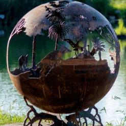 The Fire Pit Gallery 37-Inch Australian Outback Steel Fire Pit (7010026-37D) 9 The Fire Pit Gallery 37-Inch Australian Outback Steel Fire Pit (7010026-37D) -Dimplex Officials the fire pit gallery australian outback steel fire pit 29023328043102