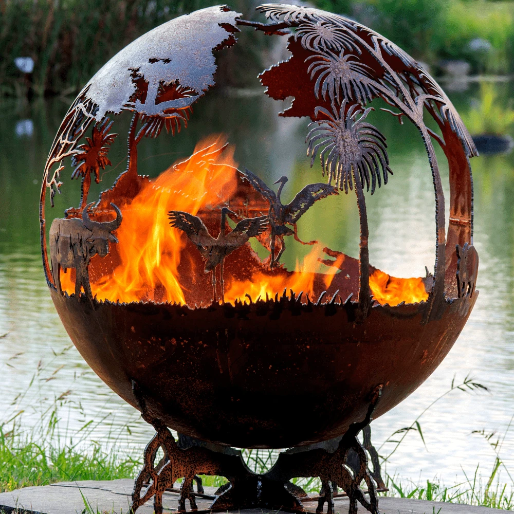 The Fire Pit Gallery 37-Inch Australian Outback Steel Fire Pit (7010026-37D) 3 The Fire Pit Gallery 37-Inch Australian Outback Steel Fire Pit (7010026-37D) - Image 3