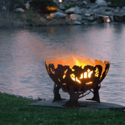 The Fire Pit Gallery 37-Inch Forest Fire Steel Fire Pit (7010001-37D) -Dimplex Officials the fire pit gallery forest fire steel fire pit 29023234130014