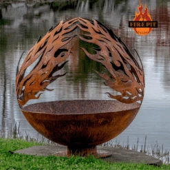 The Fire Pit Gallery 37-Inch Phoenix Rising Steel Fire Pit (7010037-37F) -Dimplex Officials the fire pit gallery phoenix rising steel fire pit 29023180062814