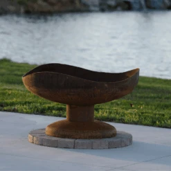 The Fire Pit Gallery 36-Inch Sand Dune Steel Fire Bowl (7010003-36P) -Dimplex Officials the fire pit gallery sand dune steel fire bowl 29023265161310