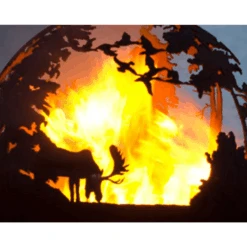 The Fire Pit Gallery 37-Inch Up North Steel Fire Pit -Dimplex Officials the fire pit gallery up north steel fire pit 29021993959518