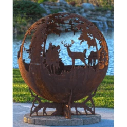 The Fire Pit Gallery 37-Inch Up North Steel Fire Pit -Dimplex Officials the fire pit gallery up north steel fire pit 29021994188894