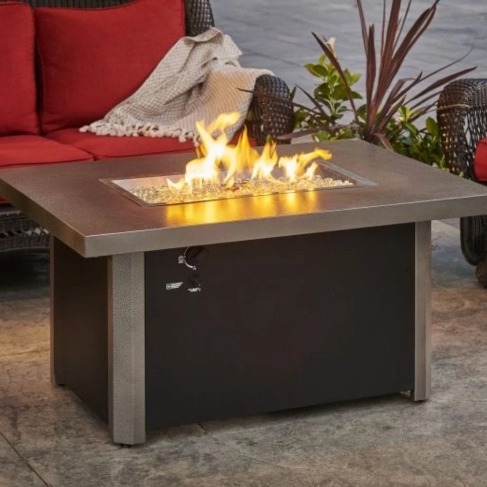 The Outdoor GreatRoom Company Caden 44-Inch Rectangular Gas Fire Pit Table 3 The Outdoor GreatRoom Company Caden 44-Inch Rectangular Gas Fire Pit Table - Image 3