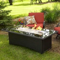 The Outdoor GreatRoom Company Balsam Montego 59-Inch Linear Gas Fire Pit Table (MG-1242-BLSM-K) -Dimplex Officials the outdoor greatroom company the outdoor greatroom company balsam montego 59 linear gas fire pit table mg 1242 blsm k 28359407042654