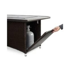 The Outdoor GreatRoom Company Balsam Montego 59-Inch Linear Gas Fire Pit Table (MG-1242-BLSM-K) -Dimplex Officials the outdoor greatroom company the outdoor greatroom company balsam montego 59 linear gas fire pit table mg 1242 blsm k 28359412908126