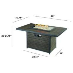 The Outdoor GreatRoom Company Brooks 50-Inch Rectangular Gas Fire Pit Table 22 The Outdoor GreatRoom Company Brooks 50-Inch Rectangular Gas Fire Pit Table -Dimplex Officials the outdoor greatroom company the outdoor greatroom company brooks 50 rectangular gas fire pit table 28355933634654