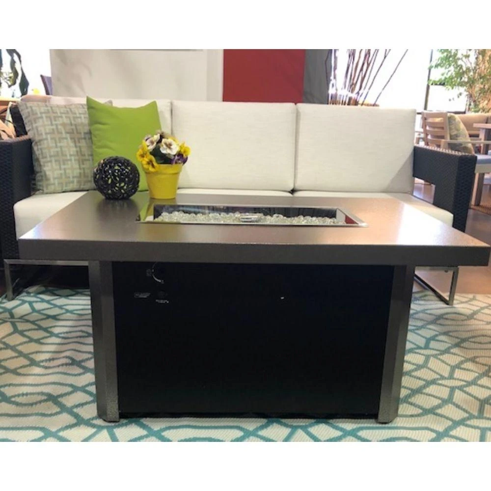 The Outdoor GreatRoom Company Caden 44-Inch Rectangular Gas Fire Pit Table 2 The Outdoor GreatRoom Company Caden 44-Inch Rectangular Gas Fire Pit Table - Image 2