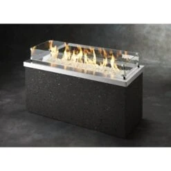 The Outdoor GreatRoom Company Key Largo Linear Gas Fire Pit Table -Dimplex Officials the outdoor greatroom company the outdoor greatroom company key largo linear gas fire pit table 14354961203294