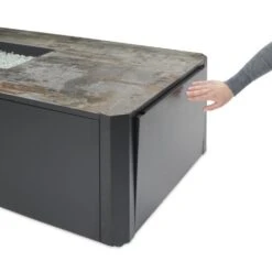 The Outdoor GreatRoom Company Kinney 55-Inch Linear Gas Fire Pit Table (KN-1224) -Dimplex Officials the outdoor greatroom company the outdoor greatroom company kinney 55 linear gas fire pit table kn 1224 28353560248414