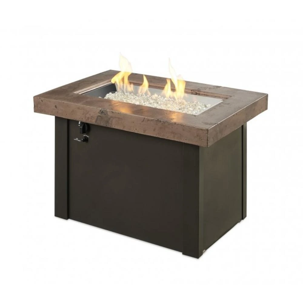 The Outdoor GreatRoom Company Providence Rectangular Gas Fire Pit Table 1 The Outdoor GreatRoom Company Providence Rectangular Gas Fire Pit Table