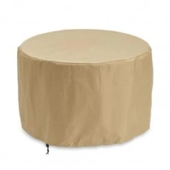 The Outdoor GreatRoom Company Tan Polyester Ripstop Round Fire Pit Covers