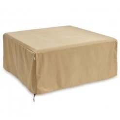 The Outdoor GreatRoom Company Tan Polyester Ripstop Square Fire Pit Covers