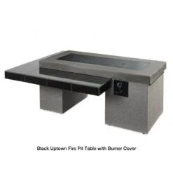 The Outdoor GreatRoom Company Uptown 65-Inch Linear Gas Fire Pit Table -Dimplex Officials the outdoor greatroom company uptown 65 inch linear gas fire pit table 29694058889310