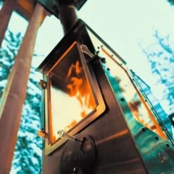 Timber Stoves Lil' Timber Stainless Steel Pellet Patio Heater (WPPHLTSS1.0) -Dimplex Officials timber stoves lil timber stainless steel pellet patio heater wpphlt2 5ls 29589459828830