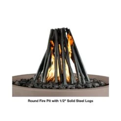 Top Fires Avalon 30-Inch Square Concrete Gas Fire Bowl - Electronic -Dimplex Officials top fires avalon 30 inch square concrete gas fire bowl electronic 28828302639198