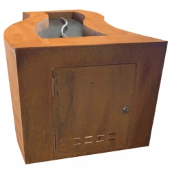 Top Fires Billow Rectangular Steel Gas Fire Pit Table - Electronic -Dimplex Officials top fires billow rectangular steel gas fire pit table electronic 28822179807326