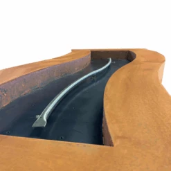 Top Fires Billow Rectangular Steel Gas Fire Pit Table - Match Lit -Dimplex Officials top fires billow rectangular steel gas fire pit table match lit 28822184460382