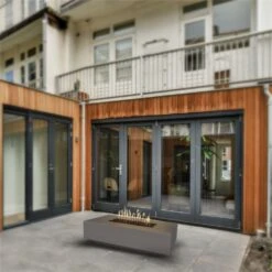 Top Fires Cabo 56-Inch Rectangular GFRC Gas Fire Pit Table - Electronic -Dimplex Officials top fires cabo 56 inch rectangular gfrc gas fire pit table electronic 29570050031710