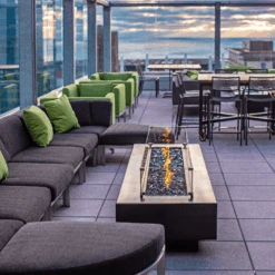 Top Fires Del Mar 60-Inch Rectangular GFRC Gas Fire Pit - Flame Sense -Dimplex Officials top fires del mar 60 inch rectangular gfrc gas fire pit flame sense 29695027937374