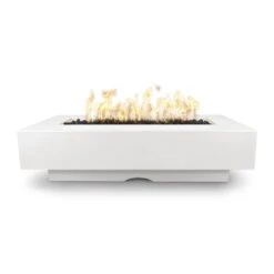 Top Fires Del Mar 60-Inch Rectangular GFRC Gas Fire Pit - Match Lit -Dimplex Officials top fires del mar 60 inch rectangular gfrc gas fire pit match lit 29683767738462
