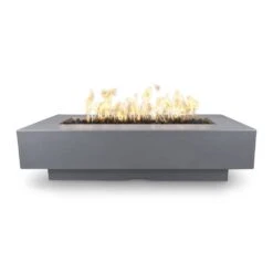 Top Fires Del Mar 60-Inch Rectangular GFRC Gas Fire Pit - Match Lit -Dimplex Officials top fires del mar 60 inch rectangular gfrc gas fire pit match lit 29683768000606
