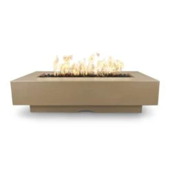 Top Fires Del Mar 72-Inch Rectangular GFRC Gas Fire Pit - Flame Sense -Dimplex Officials top fires del mar 72 inch rectangular gfrc gas fire pit flame sense 29695039995998