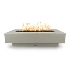 Top Fires Del Mar 96-Inch Rectangular GFRC Gas Fire Pit - Flame Sense -Dimplex Officials top fires del mar 96 inch rectangular gfrc gas fire pit flame sense 29695076630622