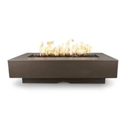 Top Fires Del Mar 96-Inch Rectangular GFRC Gas Fire Pit - Flame Sense -Dimplex Officials top fires del mar 96 inch rectangular gfrc gas fire pit flame sense 29695076728926