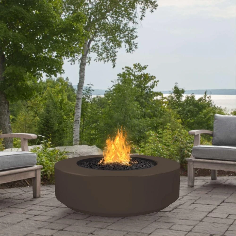 Top Fires Florence 42-Inch GFRC Gas Fire Pit - Match Lit (OPT-FL42) 4 Top Fires Florence 42-Inch GFRC Gas Fire Pit - Match Lit (OPT-FL42) - Image 4