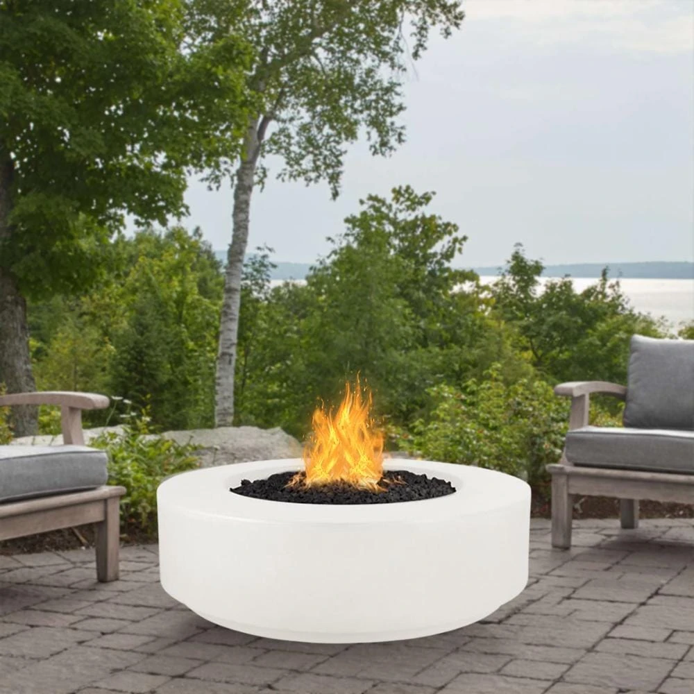 Top Fires Florence 42-Inch GFRC Gas Fire Pit - Match Lit (OPT-FL42) 6 Top Fires Florence 42-Inch GFRC Gas Fire Pit - Match Lit (OPT-FL42) - Image 6