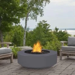 Top Fires Florence 42-Inch GFRC Gas Fire Pit - Match Lit (OPT-FL42) 24 Top Fires Florence 42-Inch GFRC Gas Fire Pit - Match Lit (OPT-FL42) -Dimplex Officials top fires florence 42 inch gfrc gas fire pit match lit opt fl42 29572430823518