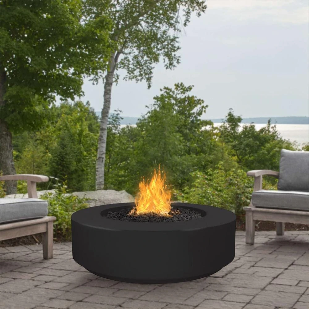 Top Fires Florence 42-Inch GFRC Gas Fire Pit - Match Lit (OPT-FL42) 2 Top Fires Florence 42-Inch GFRC Gas Fire Pit - Match Lit (OPT-FL42) - Image 2