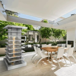 Top Fires High-Rise 72-Inch Tall Fire Tower - Electronic -Dimplex Officials top fires high rise 72 inch tall fire tower electronic 29021406494814