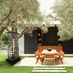 Top Fires High-Rise 72-Inch Tall Fire Tower - Electronic -Dimplex Officials top fires high rise 72 inch tall fire tower electronic 29023138480222