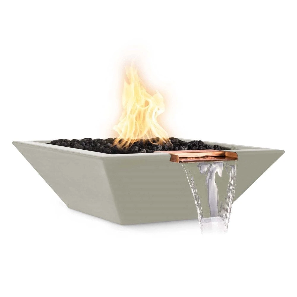 Top Fires Maya 30-Inch Square Concrete Gas Fire And Water Bowl - Electronic (OPT-30SFWE) 9 Top Fires Maya 30-Inch Square Concrete Gas Fire And Water Bowl - Electronic (OPT-30SFWE) - Image 9